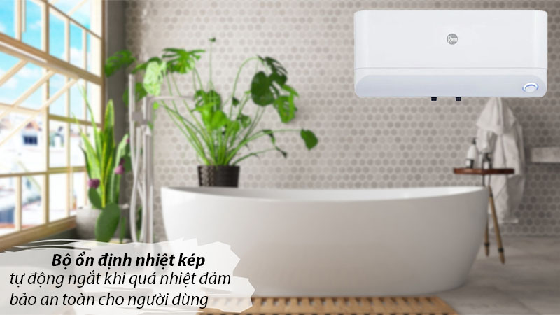 Bình nước nóng gián tiếp 30L Rheem RH-RHEEMXS-30W - Hàng chính hãng