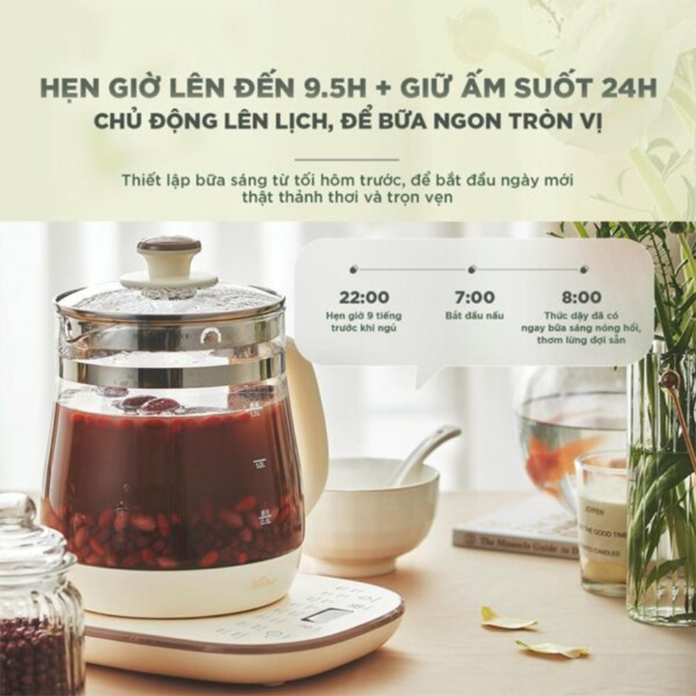 Máy pha trà Bear HK-5H15L96 1.5L - Hàng chính hãng