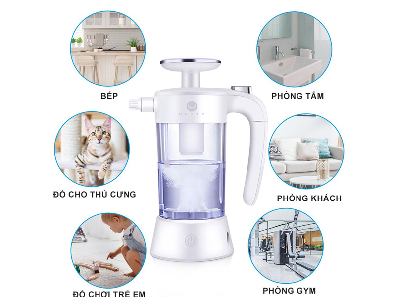 Bình điện phân phun sương diệt khuẩn Ultty SKJ-CRS01 - Hàng chính hãng