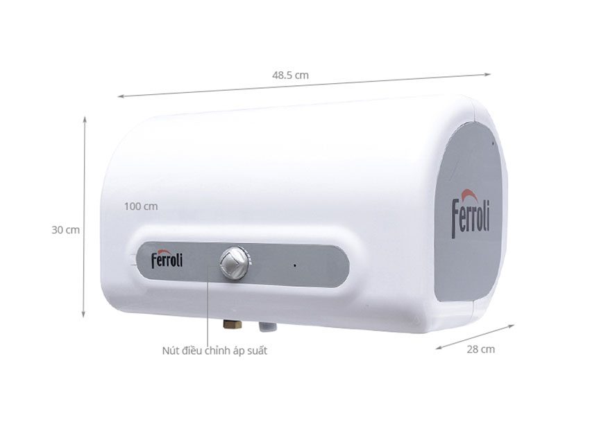 Bình tắm nóng gián tiếp Ferroli QQ EVO ME 15L - Hàng chính hãng
