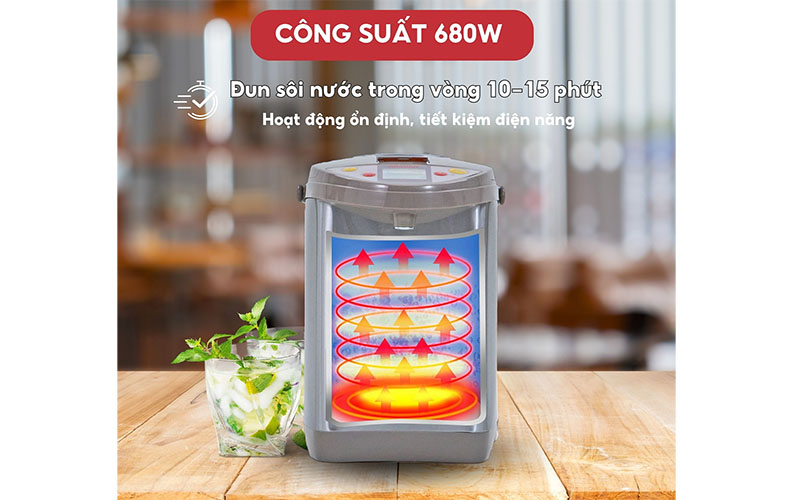 Bình thủy điện Hasuka HSK-5399 - Hàng chính hãng
