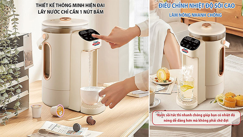 Bình thủy điện thông minh Ladomax HA-1630 - Hàng chính hãng