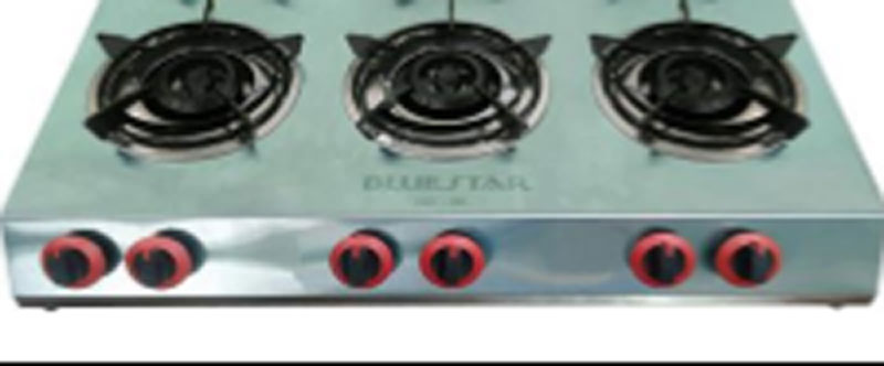 Bếp gas 6 lò điếu gang Bluestar BS-06SG - Hàng chính hãng