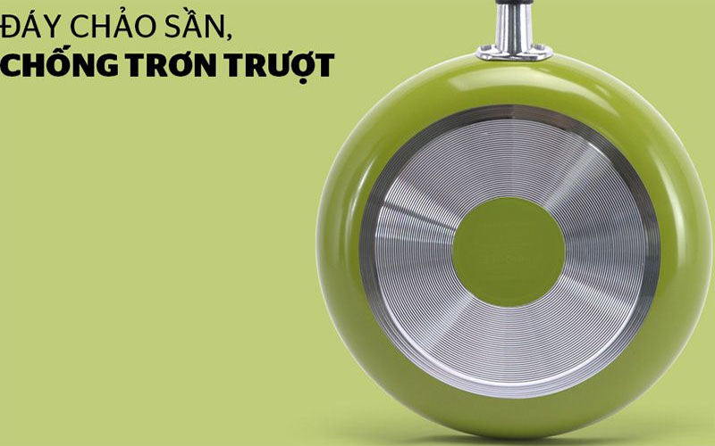 Bộ 2 chảo nhôm trơn cạn Sunhouse CT1824C - Hàng chính hãng