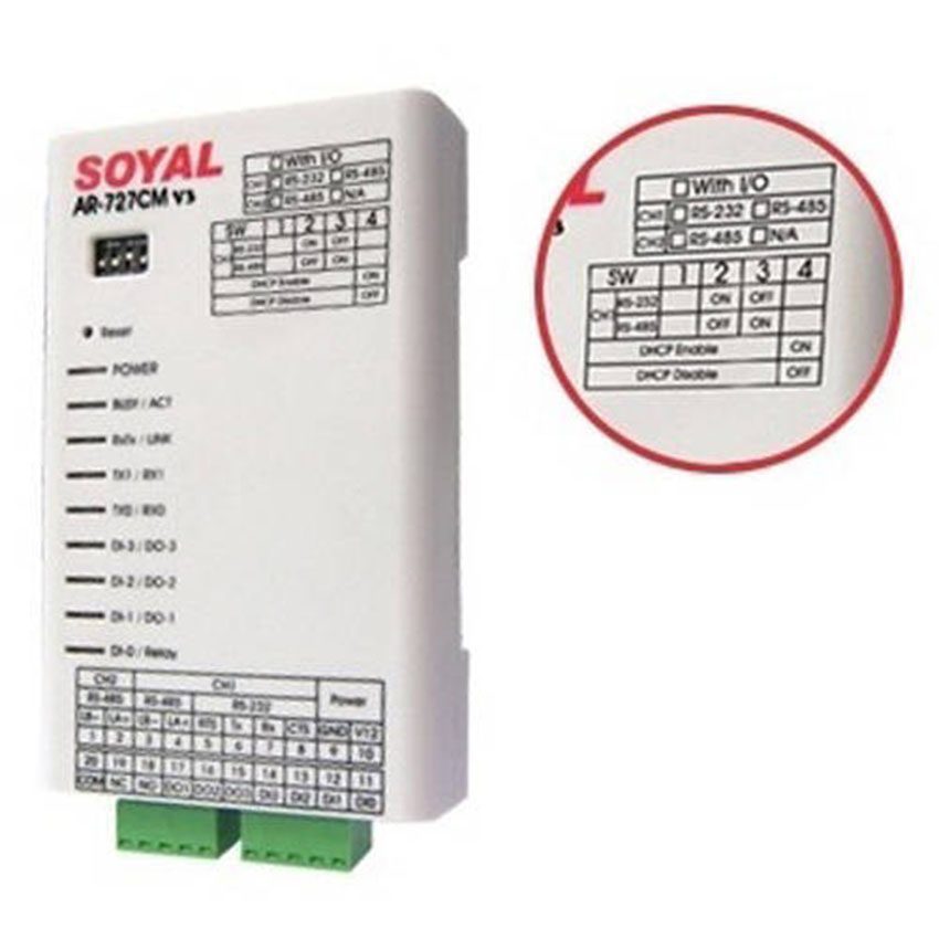 Bộ chuyển đổi tín hiệu Convertor Soyal AR-727CM  - Hàng chính hãng