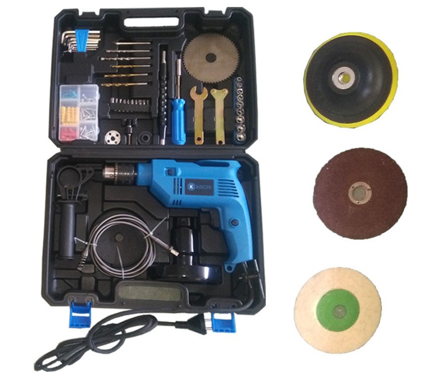 Bộ khoan đa năng có cưa đĩa mài Kachi K-19  - Hàng chính hãng