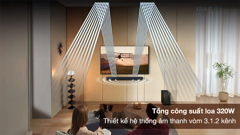 Bộ loa thanh Samsung HW-Q700C/XV - Hàng chính hãng