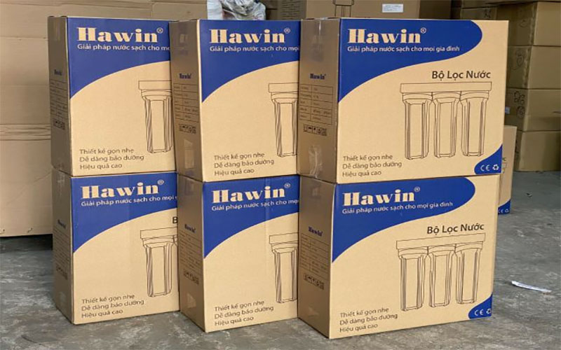 Bộ lọc nước sinh hoạt 3 cấp Hawin - Hàng chính hãng