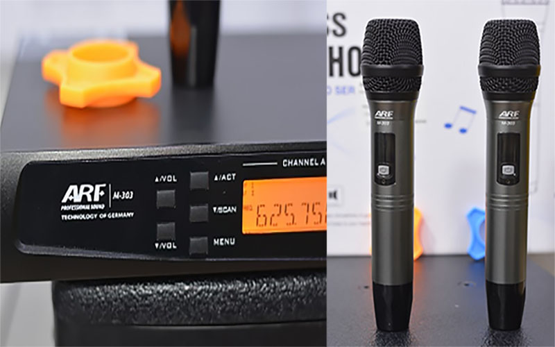 Bộ micro không dây ARF M-303 - Hàng chính hãng
