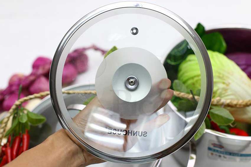 Bộ nồi đa lớp Sunhouse SH777 - Hàng chính hãng