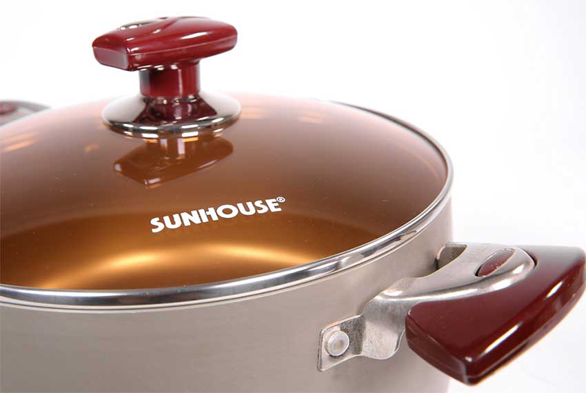 Bộ nồi Anod Sunhouse SH9931 - Hàng chính hãng