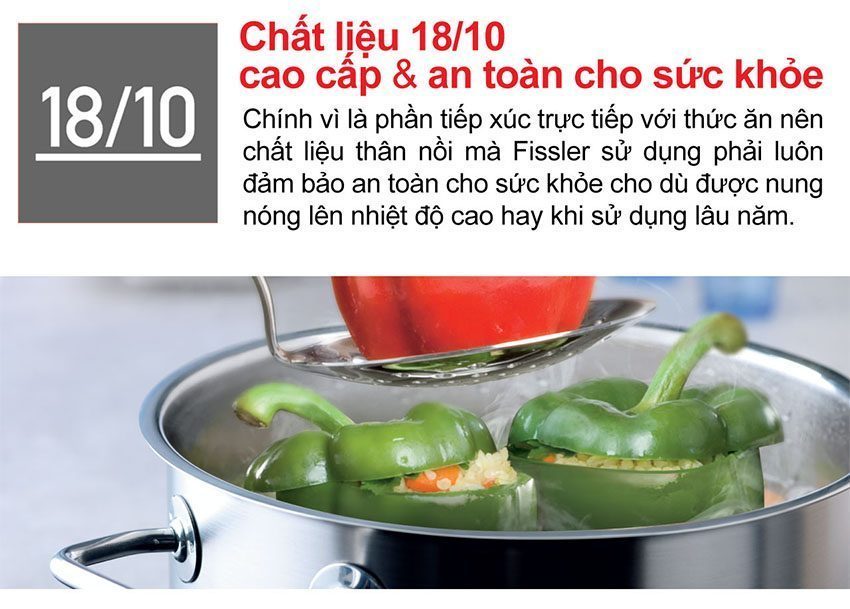 Bộ nồi Fissler MUNCHEN-3-MÓN - Hàng chính hãng