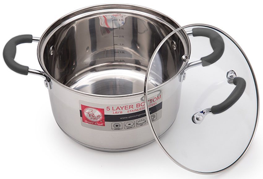 Bộ nồi inox Smartcook Elmich SM3332 - Hàng chính hãng