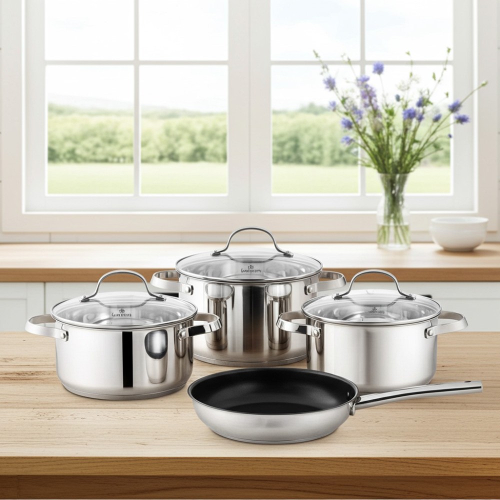 Bộ nồi chảo Kalpen Lermat L2 - Hàng chính hãng
