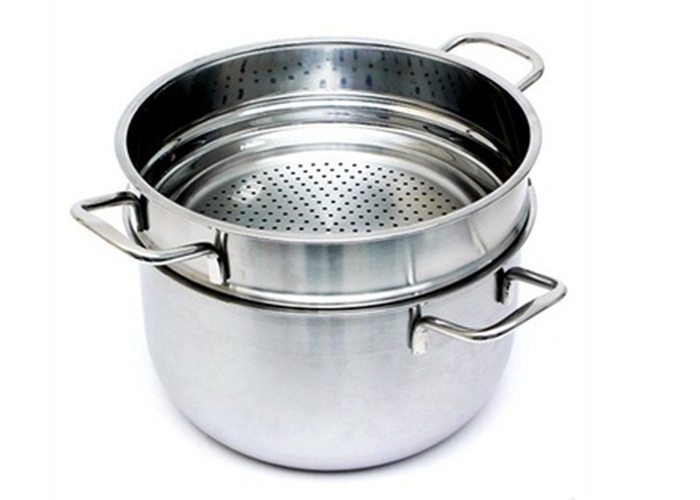 Bộ nồi xửng 3 đáy FiveStar ST24-3D - Hàng chính hãng