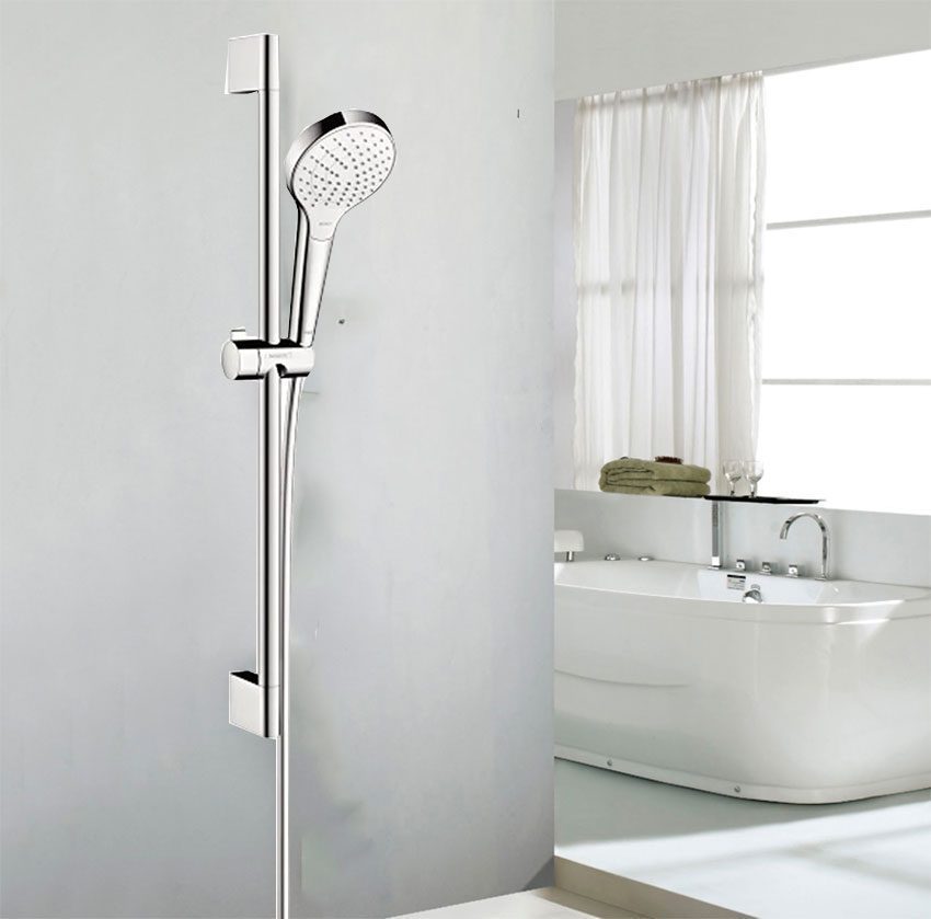 Bộ sen tay kèm thanh trượt Hafele Croma Select E Vario - Hàng chính hãng