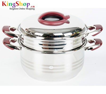 Bộ xửng hấp Happy Cook 2 tầng ST32-2 - Hàng chính hãng
