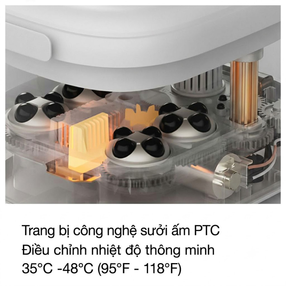 Máy massage chân Lumias LMF-01W - Hàng chính hãng