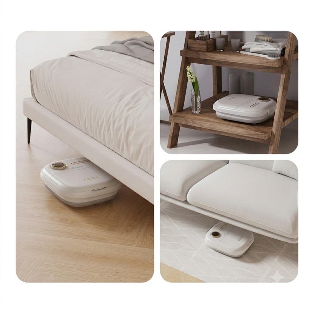 Máy massage chân Lumias LMF-01W - Hàng chính hãng
