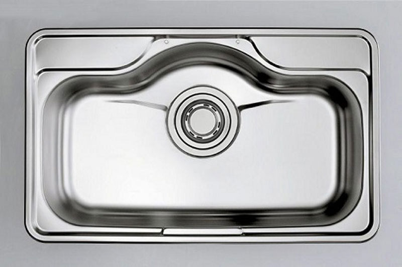 Chậu rửa bát Hàn Quốc 1 hố Lizens LDS-850 - Hàng chính hãng