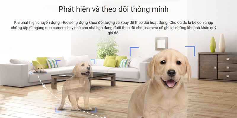 Camera IP Wifi Ezviz CS-H6C-R101-1G2WF - Hàng chính hãng