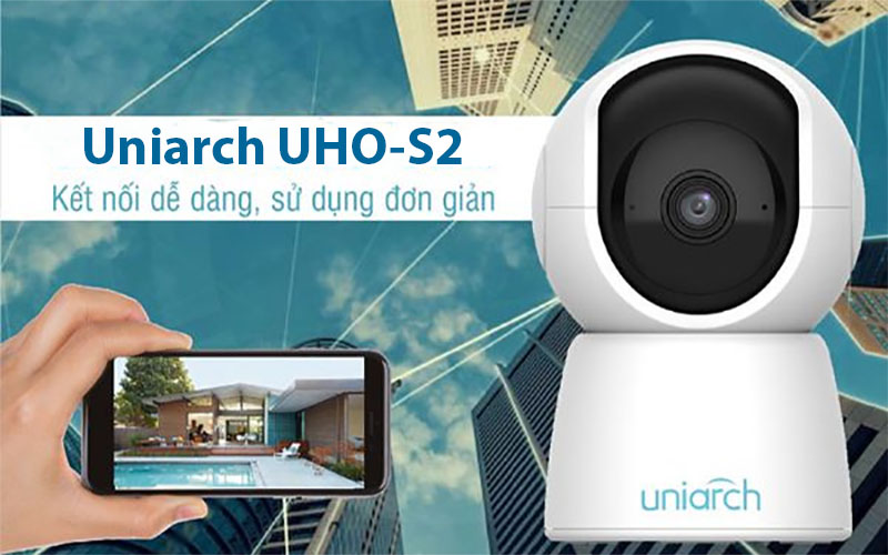 Camera IP Wifi Uniarch UHO-S2 - Hàng chính hãng