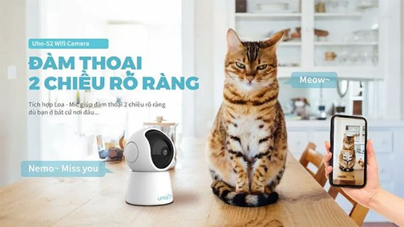 Camera IP Wifi Uniarch UHO-S2 - Hàng chính hãng