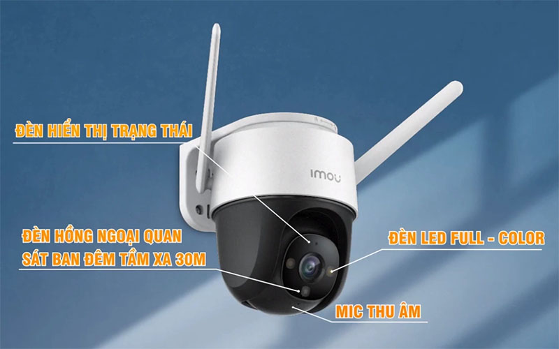 Camera IP wifi IMOU Cruiser IPC-S42FP - Hàng chính hãng