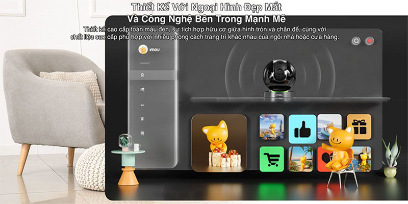 Camera IP wifi IMOU REX 3D IPC-GS2DP-3K0W - Hàng chính hãng