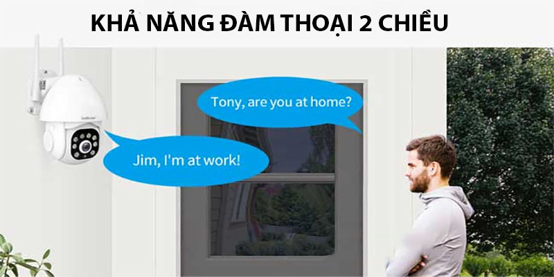 Camera wifi ngoài trời Srihome SH039B - Hàng chính hãng