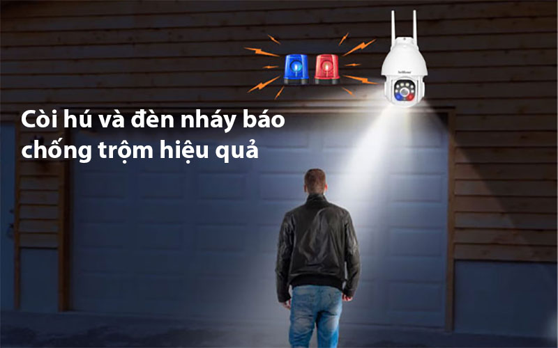 Camera wifi ngoài trời Srihome SH039B - Hàng chính hãng