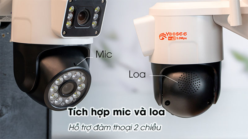 Camera dùng sim 4G Yoosee QPT36 - Hàng chính hãng