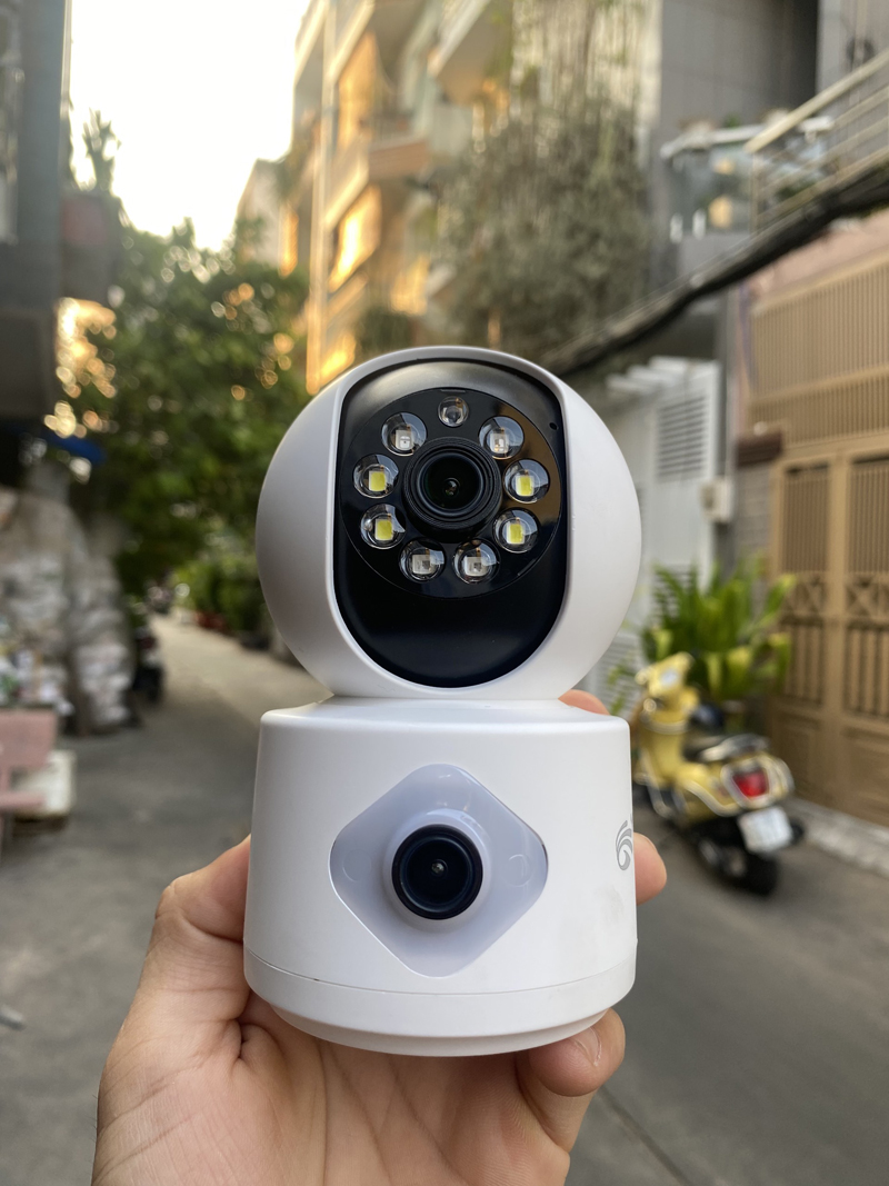 Camera IP Wifi 2 mắt Yoosee QS415 - Hàng chính hãng