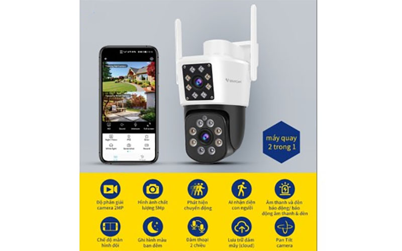 Camera wifi Vstarcam CS662DR - Hàng chính hãng