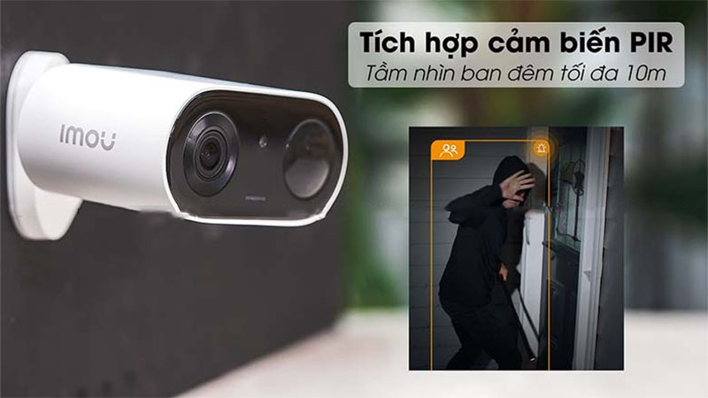 Camera wifi dùng pin IMOU Cell Go IPC-B32P-V2 - Hàng chính hãng