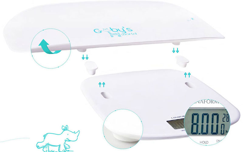 Cân trẻ em đa năng từ sơ sinh đến trưởng thành Lanaform Evolutive LA090326 - Hàng chính hãng
