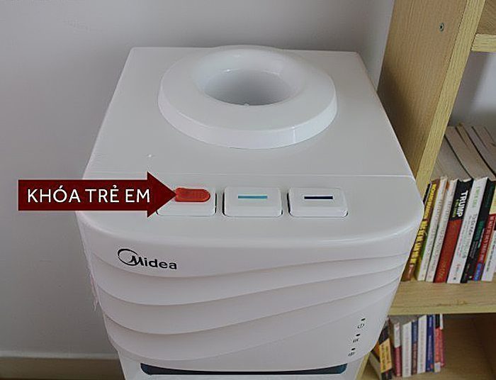 Cây nước nóng lạnh Midea YL1631S-B - Hàng chính hãng