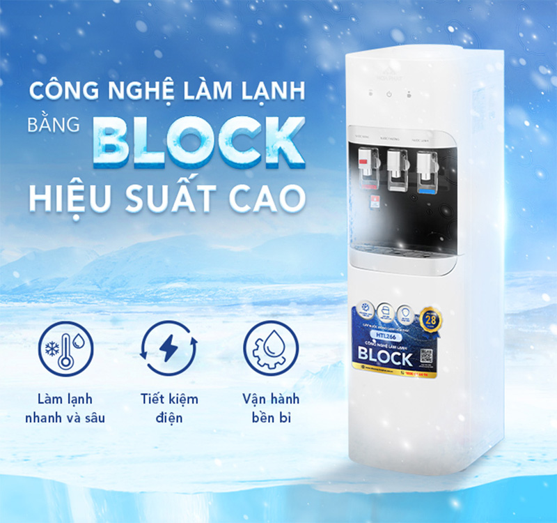 Cây nước nóng lạnh úp bình Hòa Phát HTL266 - Hàng chính hãng