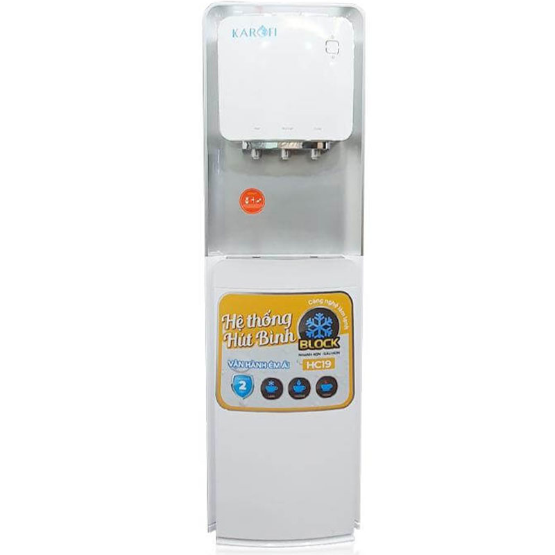 Cây nước nóng lạnh hút bình Karofi HC19 - Hàng chính hãng