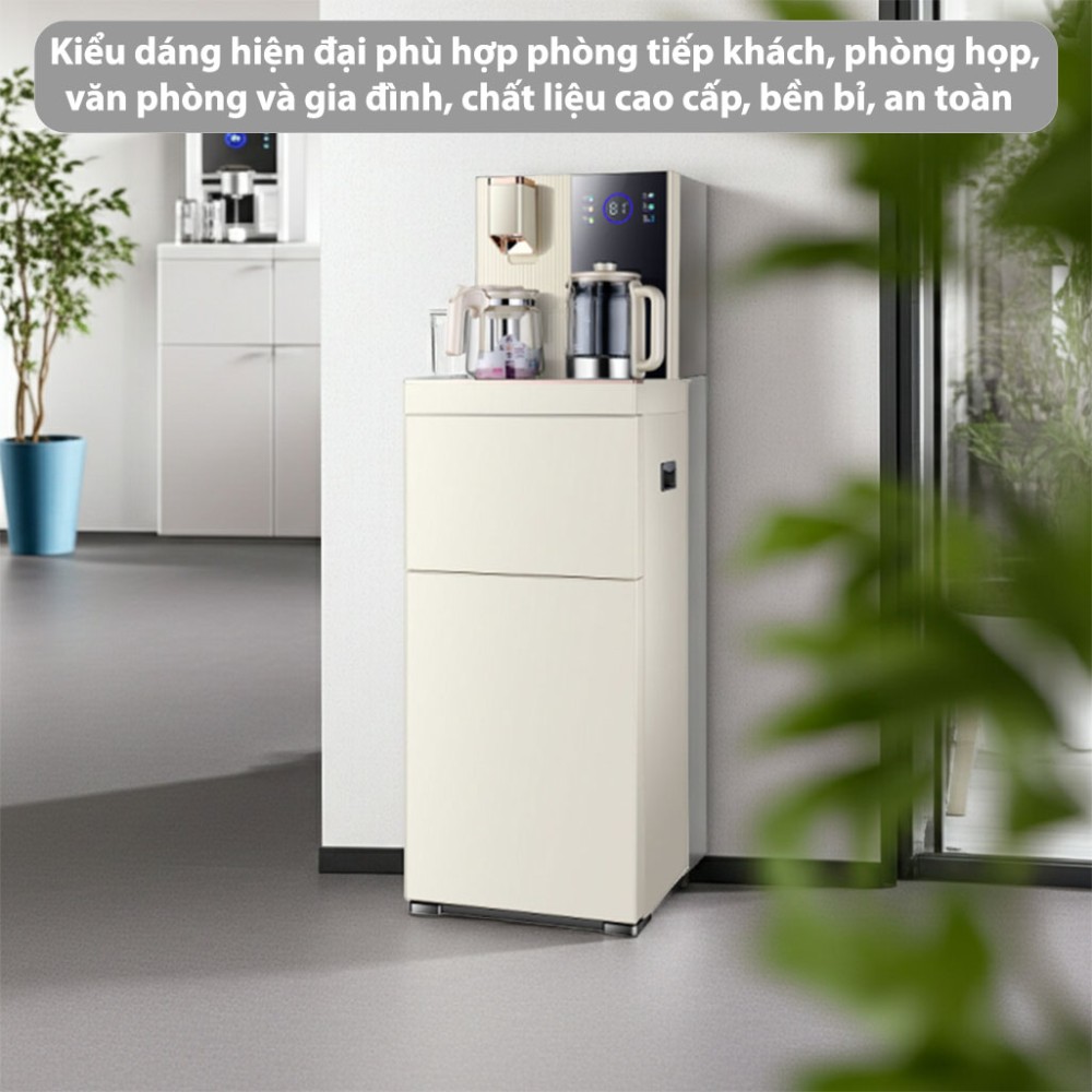 Cây nước nóng lạnh kết hợp bàn pha trà Fujihome TB238N-UV - Hàng chính hãng
