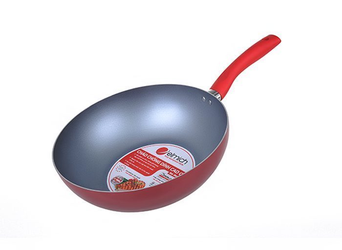 Chảo chống dính đáy từ Elmich Lilac EV-43126 - 26 cm - Hàng chính hãng