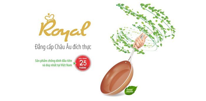 Chảo chống dính Elmich Royal Classic EL-1187E - 20cm - Hàng chính hãng