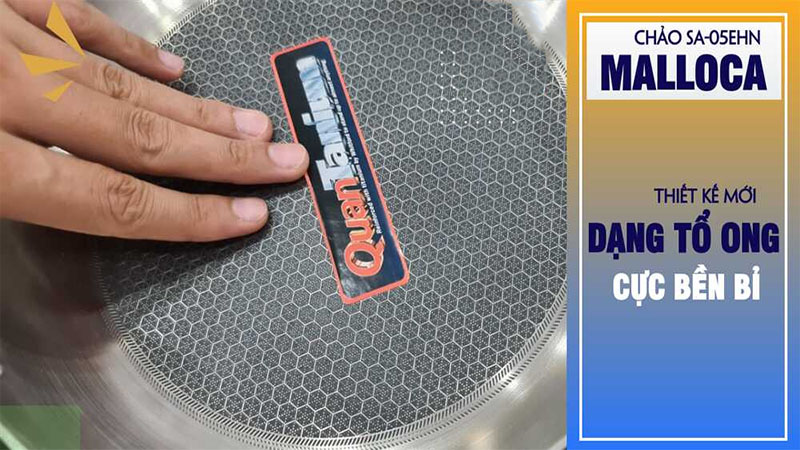 Chảo chống dính Malloca SA-05EHN - Hàng chính hãng