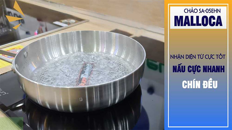Chảo chống dính Malloca SA-05EHN - Hàng chính hãng