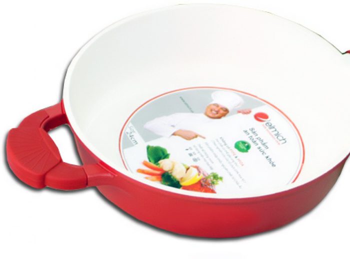Chảo chống dính Elmich Red Angle EL-2354461 - 26 cm - Hàng chính hãng