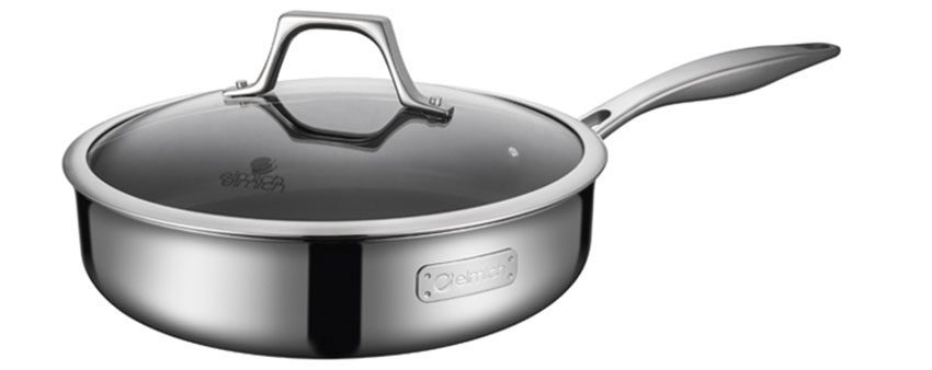 Chảo chống dính Inox 304 Potenza 26cm Elmich EL3258 - Hàng chính hãng