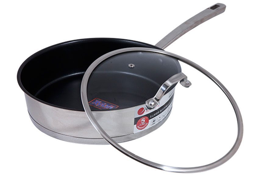 Chảo chống dính inox 304 Zeus 28cm Elmich EL0978 - Hàng chính hãng