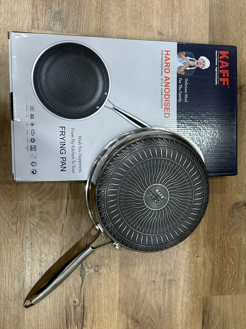 Chảo chống dính inox Kaff KF-245IOHC - Hàng chính hãng