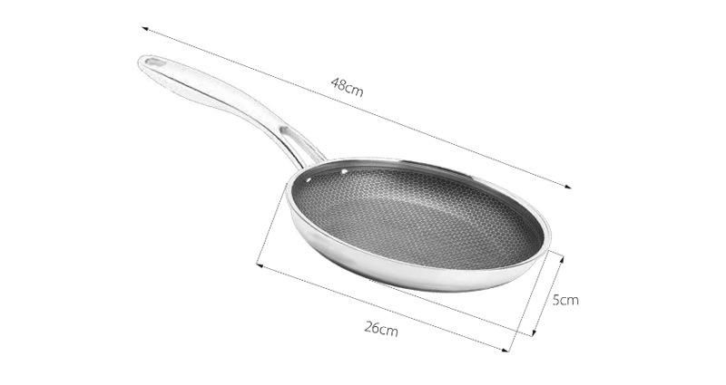 Chảo chống dính cao cấp Kaff KF-265IHC - Hàng chính hãng
