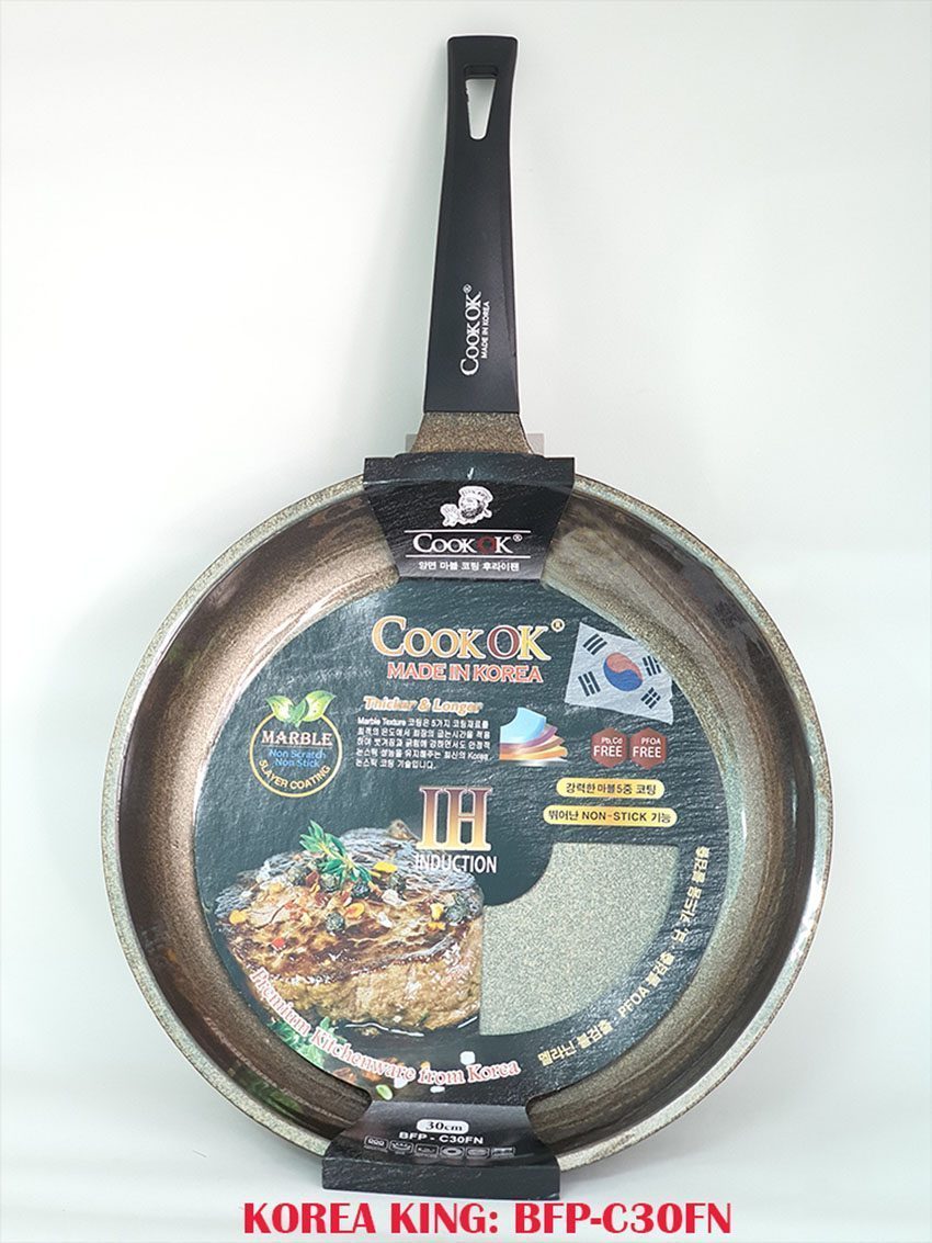 Chảo đá hoa cương Korea King Cookok BFP-C30FN - Hàng chính hãng